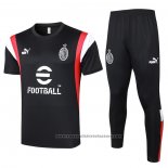 Tracksuit AC Milan Short Sleeve 2023-2024 Black
