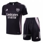 Tracksuit Arsenal Short Sleeve 2024-2025 Grey Dark - Shorts