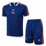 Tracksuit Arsenal Short Sleeve 2025-2026 Blue - Shorts