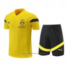 Tracksuit Borussia Dortmund Short Sleeve 2022-2023 Yellow - Shorts