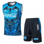 Tracksuit Napoli Without Sleeves 2025-2026 Blue
