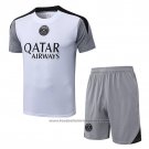 Tracksuit Paris Saint-Germain Short Sleeve 2026-2027 White - Shorts