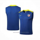 Training Shirt Atletico Madrid Without Sleeves 2025-2026 Blue