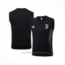Training Shirt Juventus Without Sleeves 2025-2026 Black