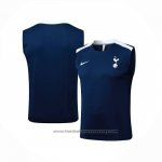 Training Shirt Tottenham Hotspur Without Sleeves 2025-2026 Blue