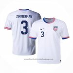 United States Player Zimmerman Home Shirt 2024
