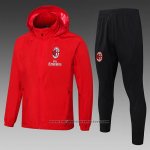 Windbreaker Suit AC Milan 2024-2025 Red
