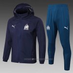 Windbreaker Suit Olympique Marseille 2024-2025 Blue
