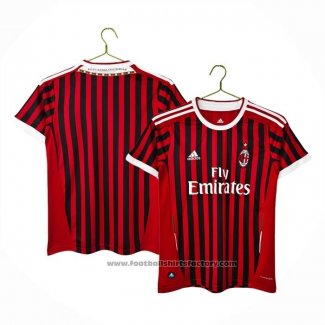 AC Milan Home Shirt Retro 11-12