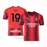 AC Milan Player Theo Home Shirt 2023-2024