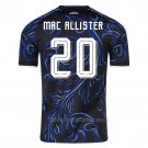 Argentina Player Alexis Mac Allister Away Shirt 2026