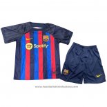 Barcelona Home Shirt Kids 2022-2023