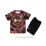 Barcelona Special Shirt Kids 2025-2026 Red Black