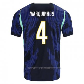 Brazil Player Marquinhos Away Shirt 2026