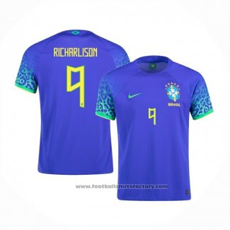 Brazil Player Richarlison Away Shirt 2022
