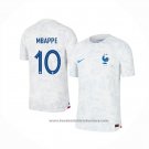 France Player Mbappe Away Shirt 2022