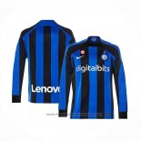 Inter Milan Home Shirt Long Sleeve 2022-2023