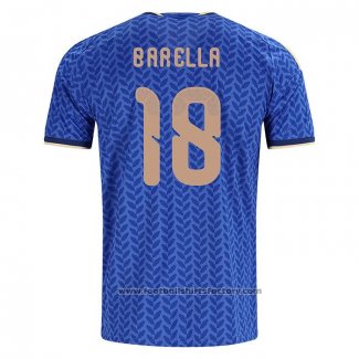 Italy Player Nicolo Barella Home Shirt 2026