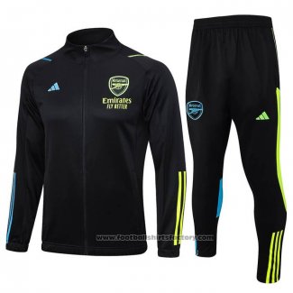 Jacket Tracksuit Arsenal Kids 2023-2024 Black