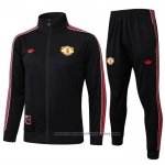 Jacket Tracksuit Manchester United 2025-2026 Black