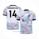 Liverpool Player Henderson Away Shirt 2022-2023