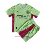 Manchester City Goalkeeper Shirt Kids 2023-2024 Green