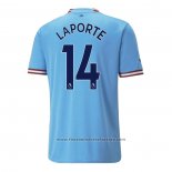 Manchester City Player Laporte Home Shirt 2022-2023