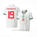 Morocco Player Y.en-nesyri Away Shirt 2022