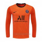 Paris Saint-germain Goalkeeper Shirt Long Sleeve 2020-2021 Orange