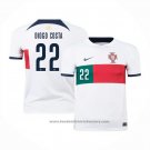 Portugal Player Diogo Costa Away Shirt 2022