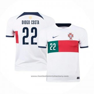 Portugal Player Diogo Costa Away Shirt 2022