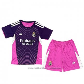 Real Madrid Home Goalkeeper Shirt Kids 2025-2026