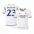 Real Madrid Player Beckham Home Shirt 2023-2024