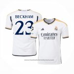 Real Madrid Player Beckham Home Shirt 2023-2024