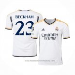 Real Madrid Player Beckham Home Shirt 2023-2024