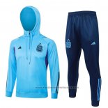 Sweatshirt Tracksuit Argentina Kids 2023-2024 Blue