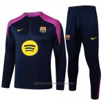 Sweatshirt Tracksuit Barcelona 2025-2026 Black Purple