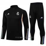 Sweatshirt Tracksuit Real Madrid 2023-2024 Black