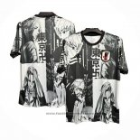 Thailand Japan Anime Shirt 2024-2025 Black and White