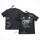 Thailand Real Madrid Dragon Shirt 2024 Black