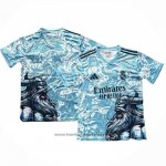 Thailand Real Madrid Dragon Shirt 2025-2026 Blue