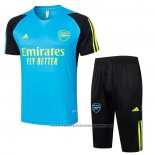 Tracksuit Arsenal Short Sleeve 2024-2025 Blue - Shorts