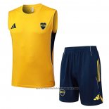 Tracksuit Boca Juniors Without Sleeves 2025-2026 Yellow