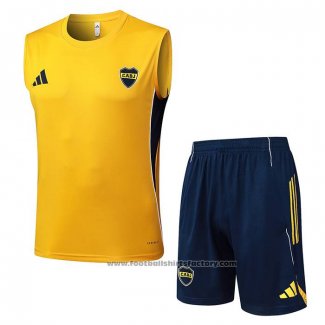 Tracksuit Boca Juniors Without Sleeves 2025-2026 Yellow