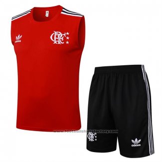 Tracksuit Flamengo Without Sleeves 2025-2026 Red