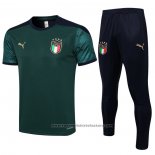 Tracksuit Italy Short Sleeve 2021-2022 Green