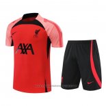 Tracksuit Liverpool Short Sleeve 2022-2023 Red - Shorts