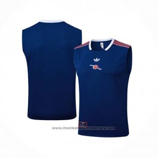 Training Shirt Arsenal Without Sleeves 2025-2026 Blue