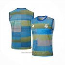 Training Shirt Real Madrid Without Sleeves 2025-2026 Blue Green