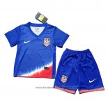 United States Away Shirt Kids 2024